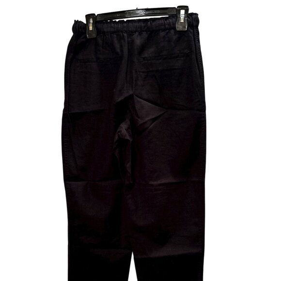 Vision - Tie-cord waist linen pant Fit: Straight leg, high rise - XSmall - NWT - Picture 2 of 3